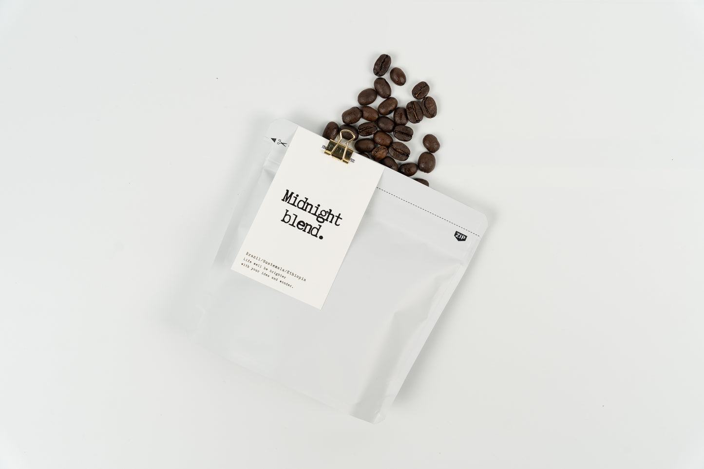 ENQ ORIGINAL COFFEE Midnight blend coffee.