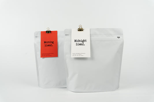【200gセット】ENQ ORIGINAL COFFEE Morning blend. + Midnight blend.
