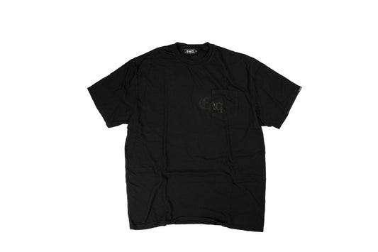 ENQ POCKET LOGO T-SHIRTS 02 "BLACK"
