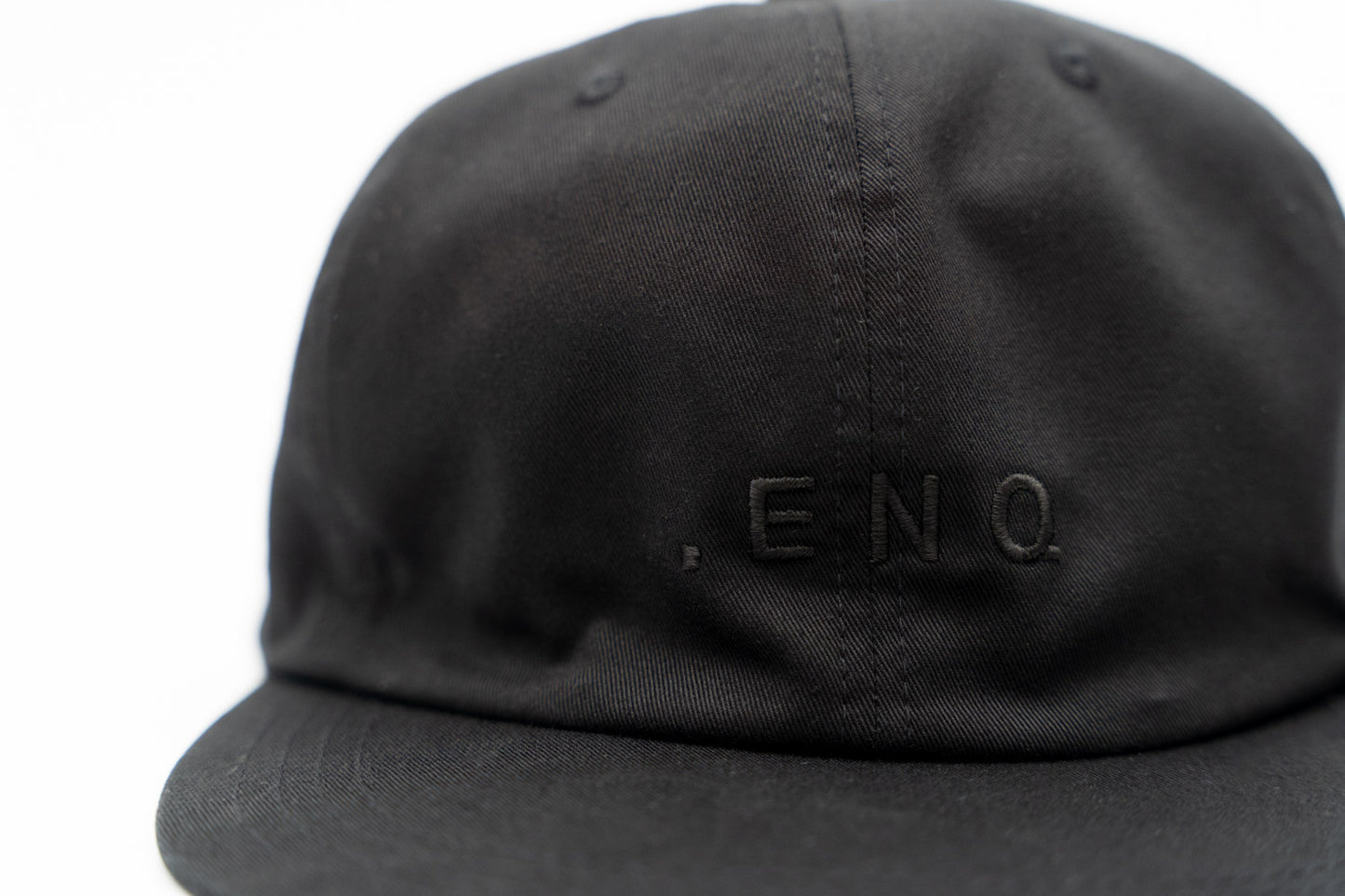 ENQ LOGO CAP BLACK×BLACK