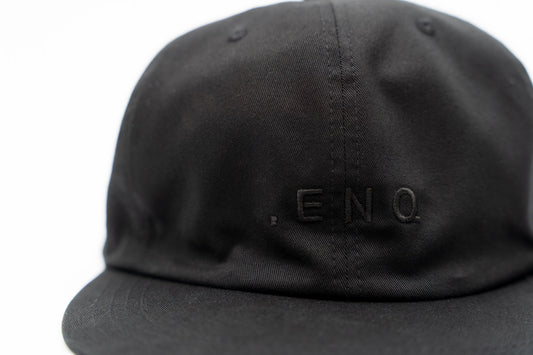 ENQ LOGO CAP BLACK×BLACK