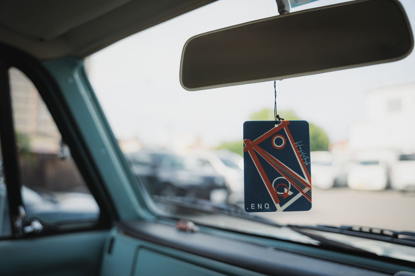 ORIGINAL AIR FRESHENER  ENQ CARD "HazeMusk"